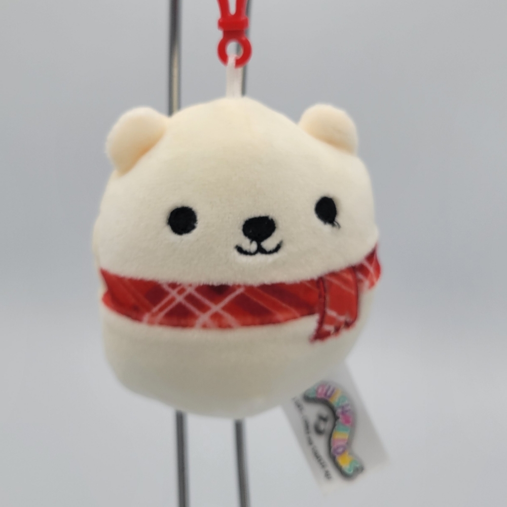 3.5" Brooke the Polar Bear 2018 Christmas Holiday Winter Xmas Squishmallow